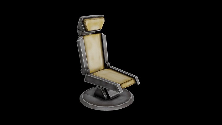 Cockpit Chair 3D Model