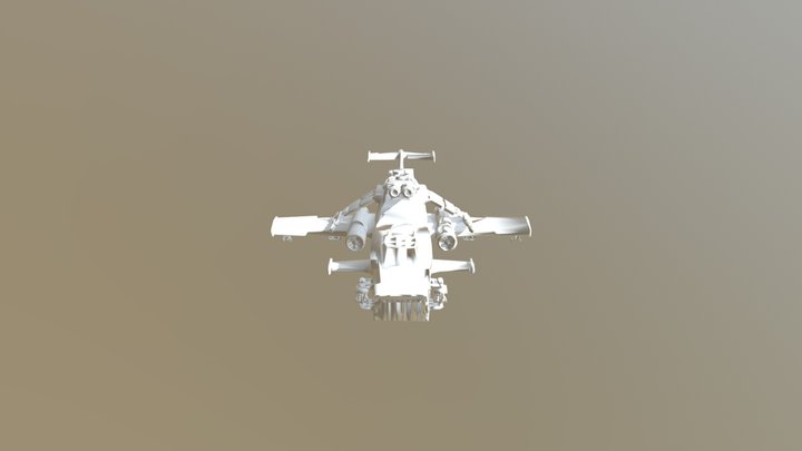 Thunderhawk CAS Printable 3D Model