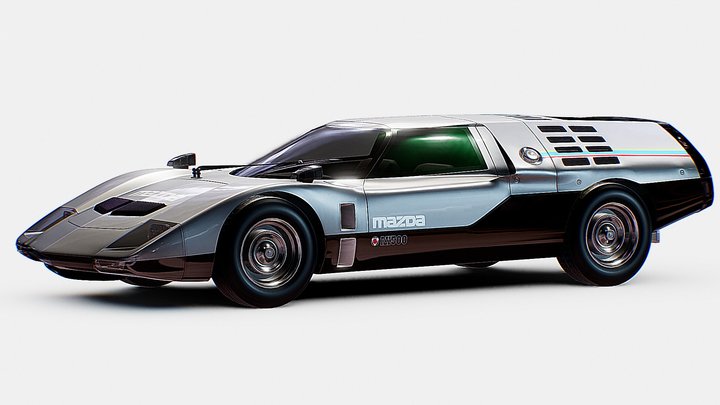 MazdaRX 500 1970 | www.vecarz.com – Modello 3D gratuito STL