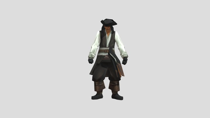Jack Sparrow 3D Model