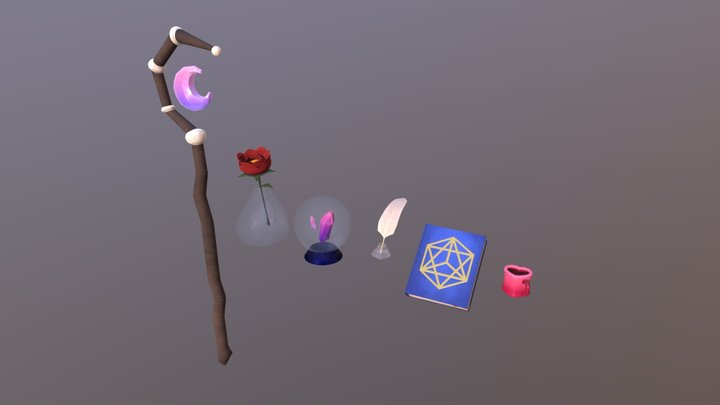 6 Themed Props - Windley 3D Model