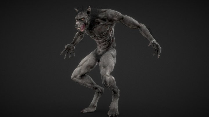 Howling 3D Model