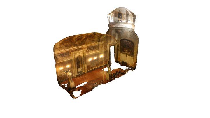 Vestibolo S. Nicolò L'Arena, Catania, Sicily 3D Model