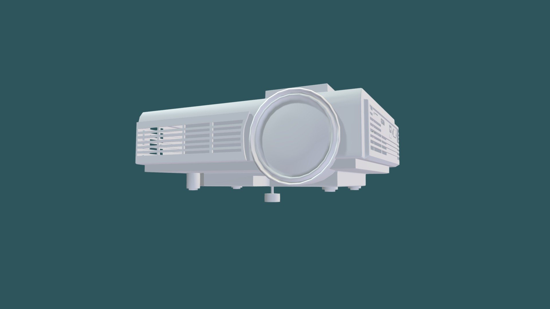 PROJECTOR 3D model by DiegoCorderoe [dcfd3a5] Sketchfab