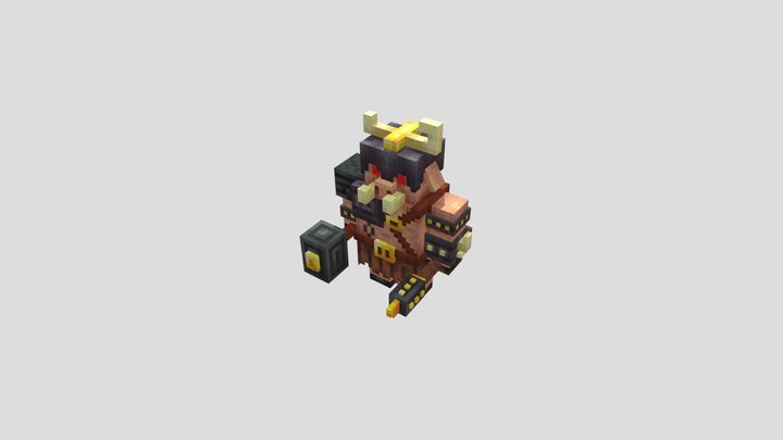 piglin comader 3D Model