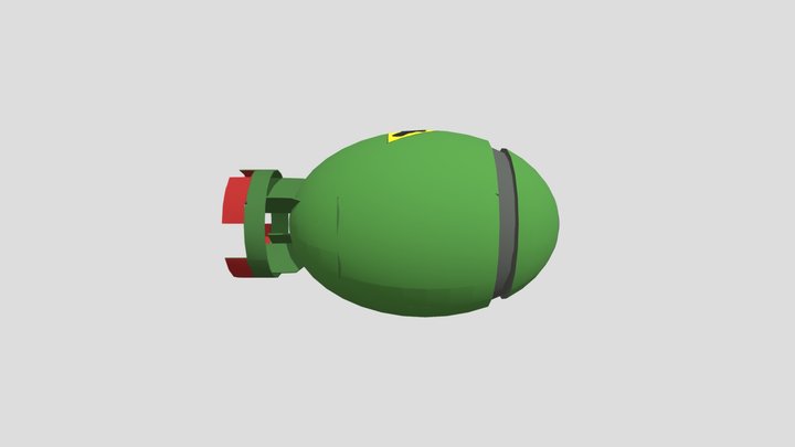 mm bomb 3D Model