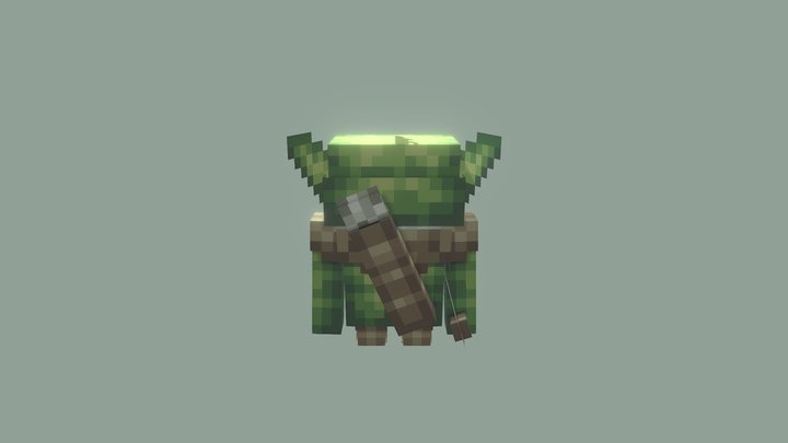 Goblin archer 3D Model
