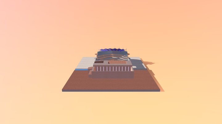 Théâtre romain 3D Model