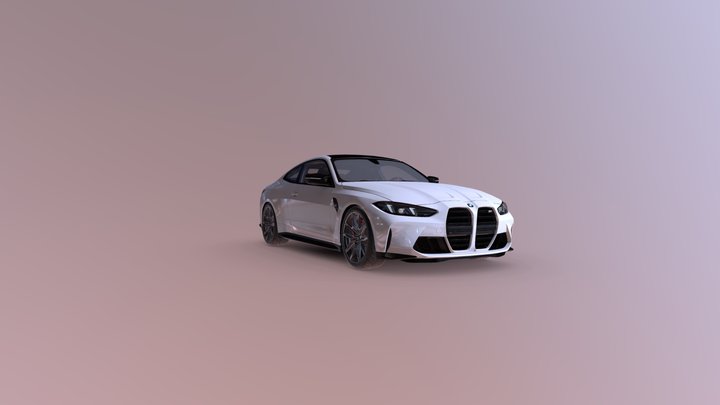 2026 BMW M4 Competition 3D Model
