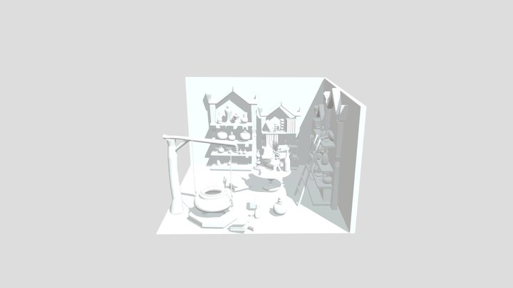 Magical Lab 3D Model