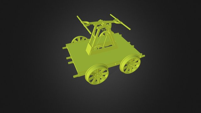 Handcar 3D Model