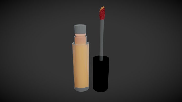 3D Lip Gloss - Gift of Gold – Kostenloses 3D-Modell STL