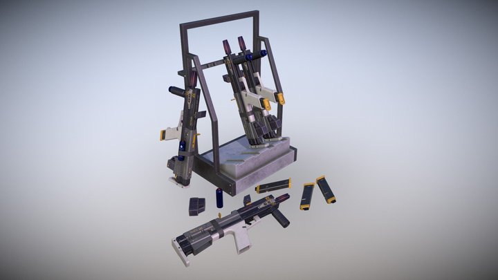 AVALON "STORMCALLER" Railgun 3D Model