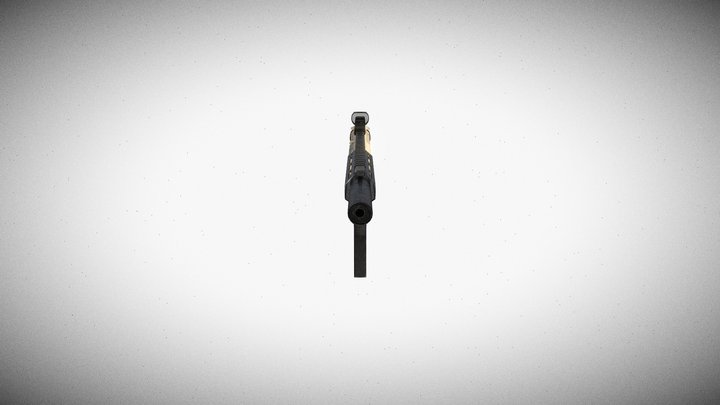 Honey Badger Rifle 3D Model