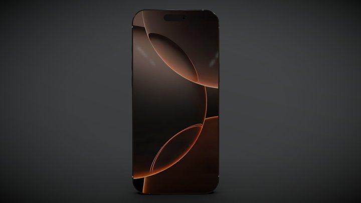 IPhone 16 Pro Max 3D Model