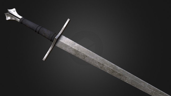 Longsword 3D Model