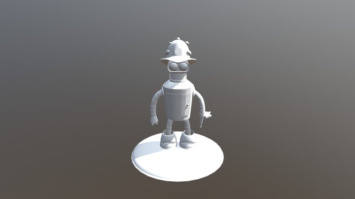 Fireman Bender2 3D Model