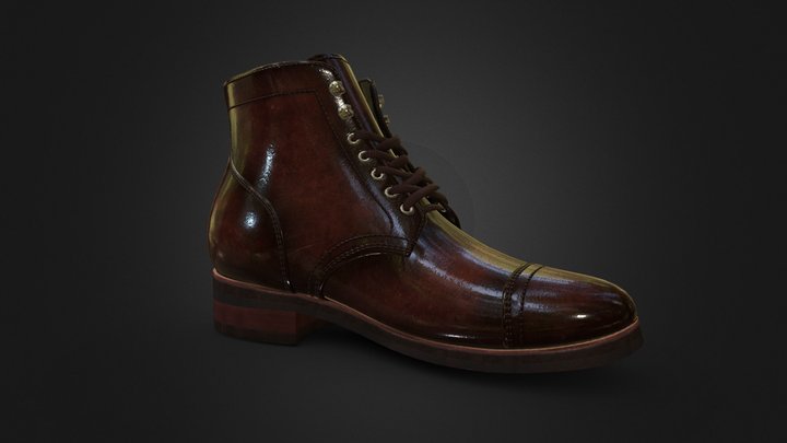 Thursday Boots - Captain Brown 3D Model