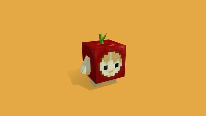 Apple cat 3D Model