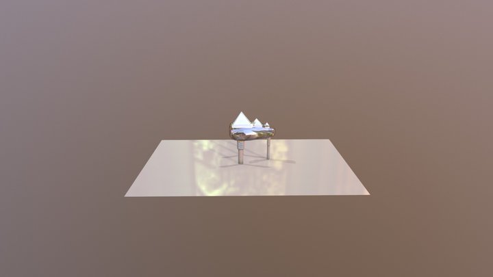 sky pebble competition piece 3D Model