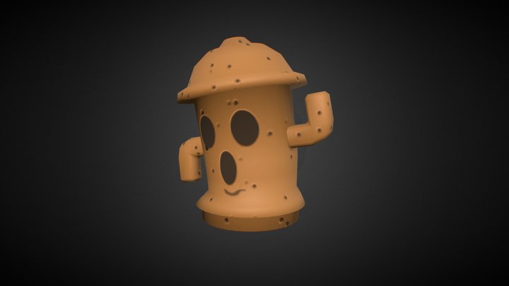 Animal crossing Gyroid 3D Model