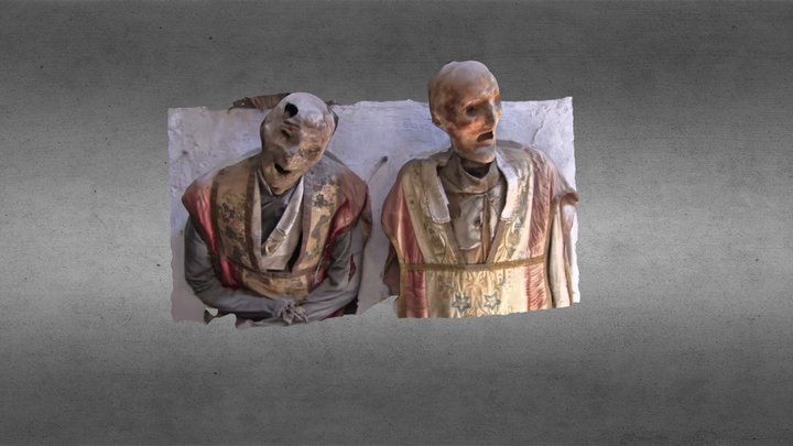 Catacombe dei Cappuccini - Palermo 3D Model