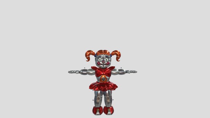 Circus-baby-Fnaf-vr 3D Model