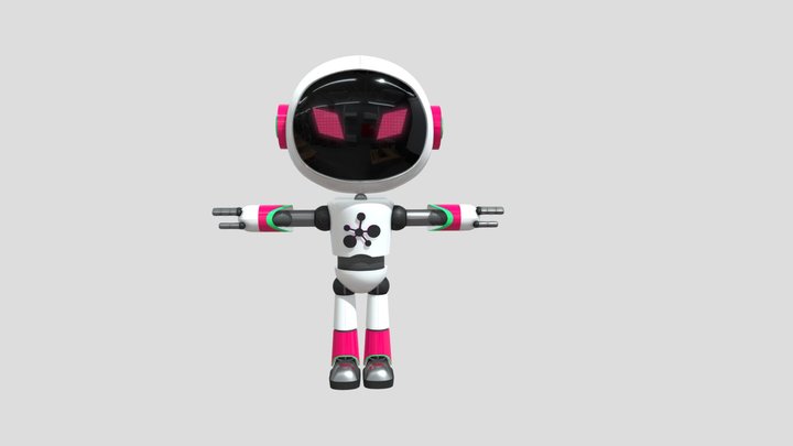 MagentaBot 3D Model