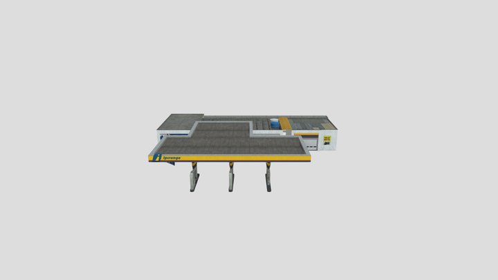 Gas. Station 3D Model