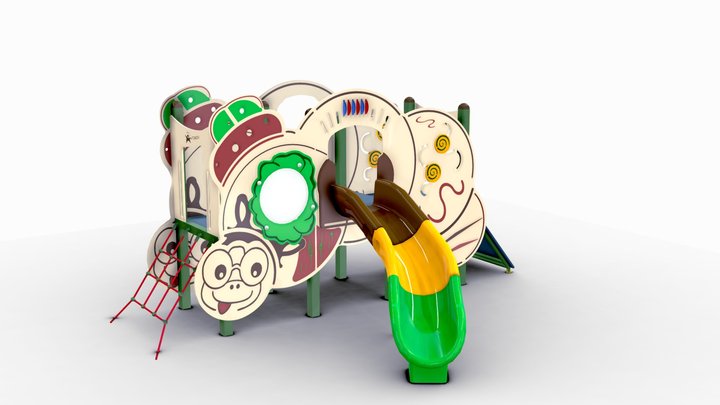 IL - Caterpillar 001 3D Model