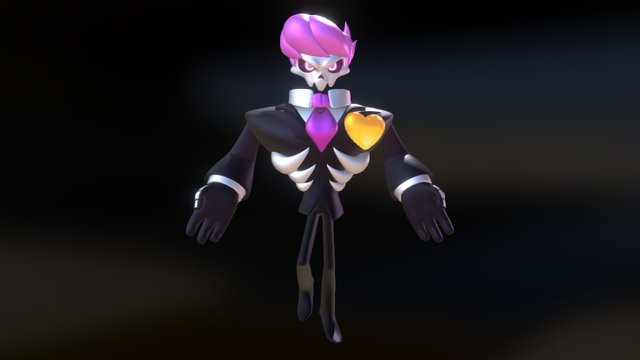 Lewis - Mystery Skulls Animated 3D Model