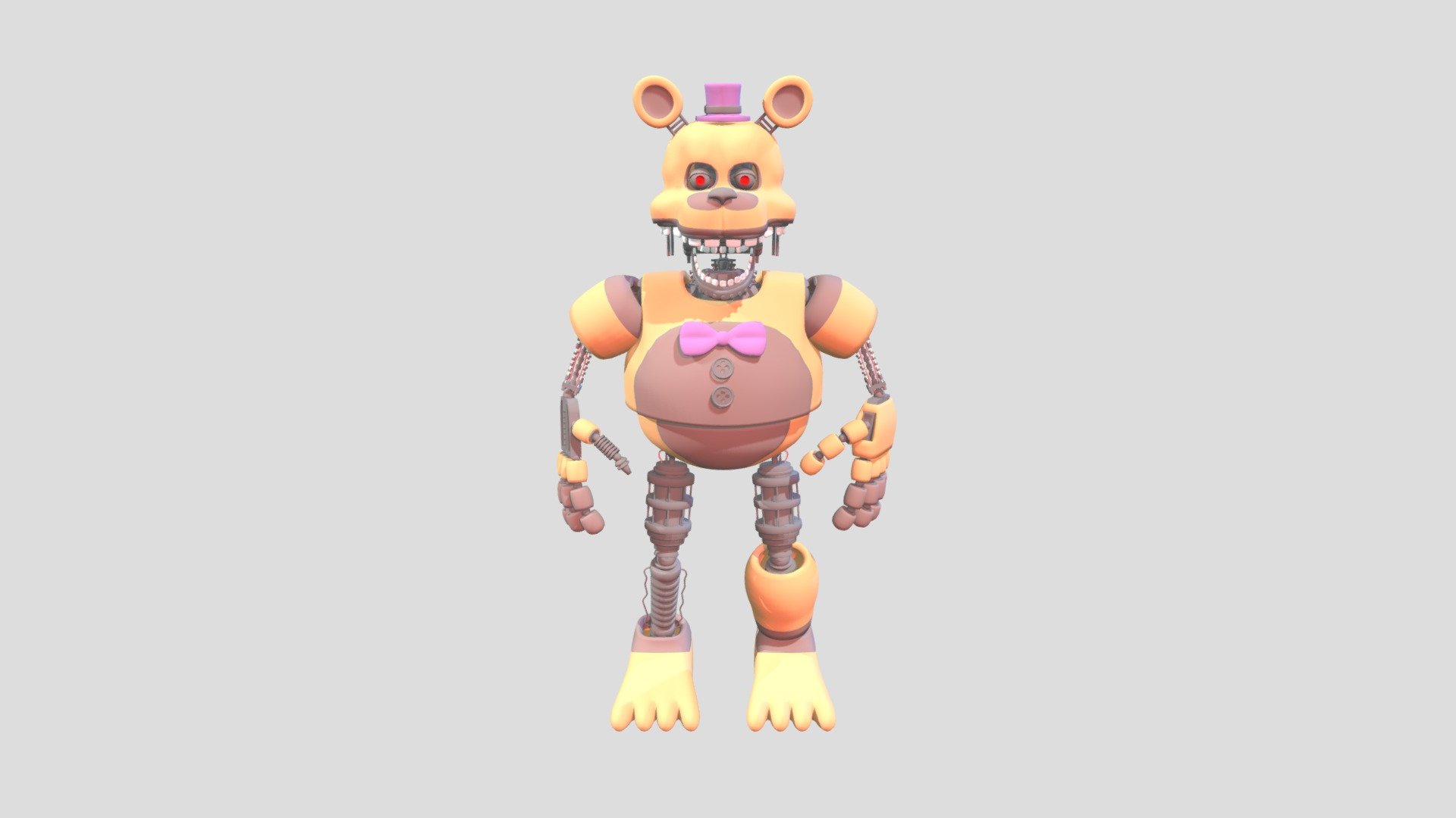 Old Fredbear — Sketchfab embed 3D viewer