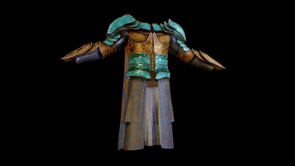 Free - Male Armour - 3 - Game Ready