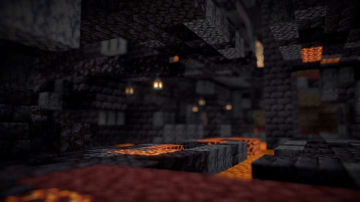 MINECRAFT BASTION 3D Model