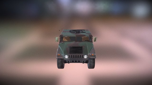 Humvee 3D Model