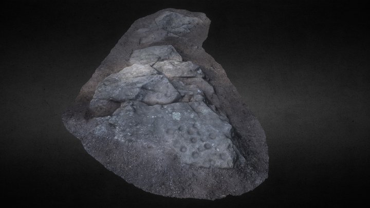 Arte rupestre (Monte de S. Miguel) 3D Model