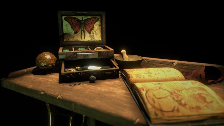 Supernatural research kit 3D Model