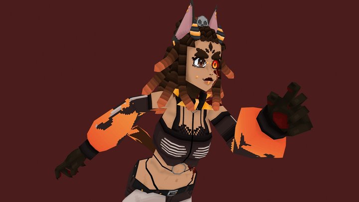 HoneyDew VTuber Model (Commission) 3D Model
