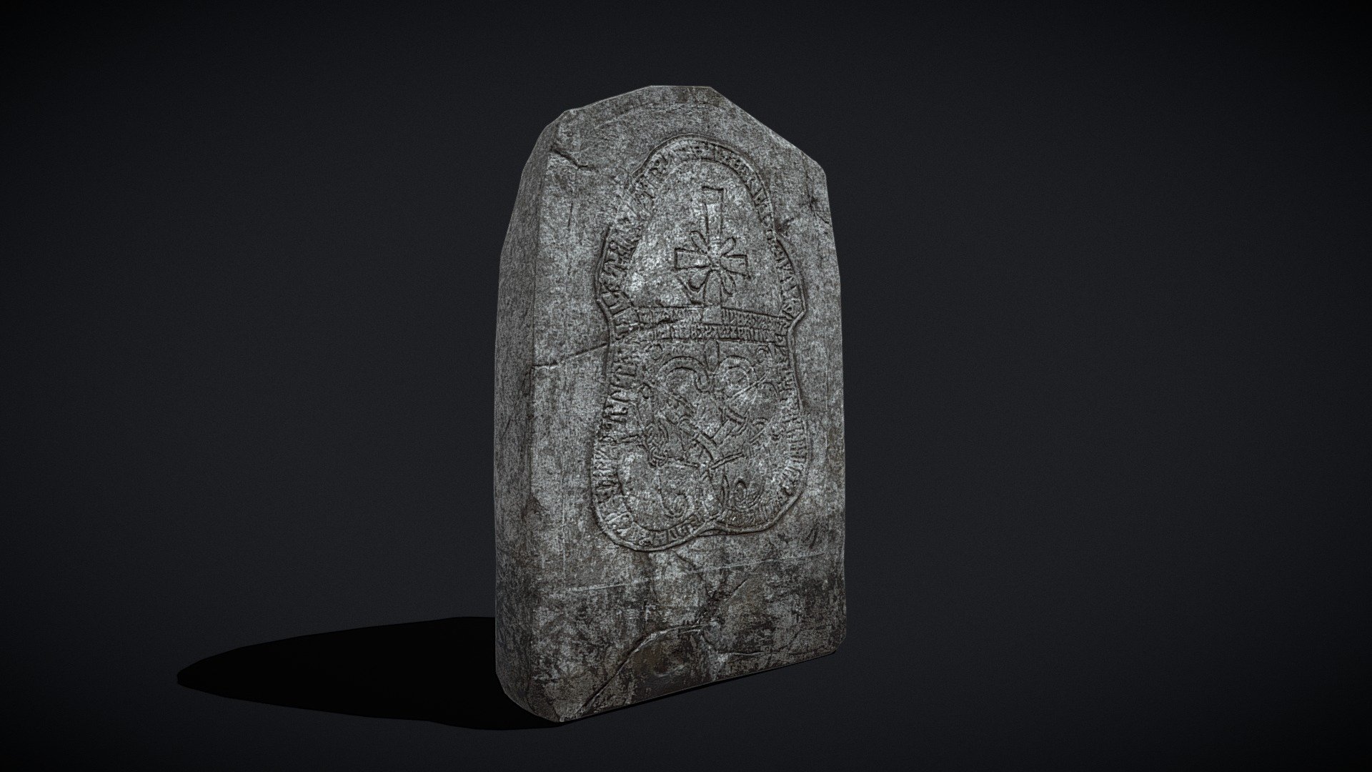 GraveStone_Version1 - Buy Royalty Free 3D model by GetDeadEntertainment ...