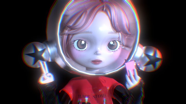 Hachiko ୭ 🍮 ᶻ 𝗓 𐰁 ᵎᵎ 3D Model