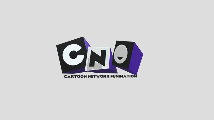 Cartoon Network Funimation (2004 - 2010) Logo Re 3D Model
