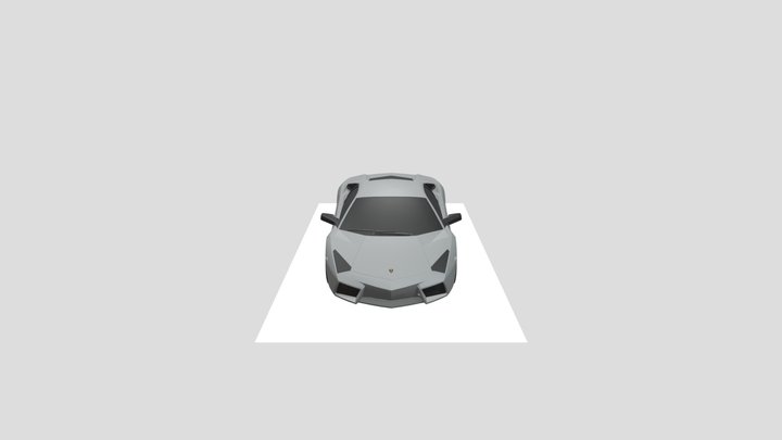 2008 Lamborghini Reventon 3D Model