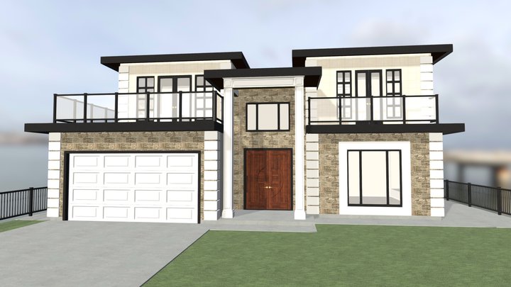 Springford Ave, Richmond, BC 3D Model