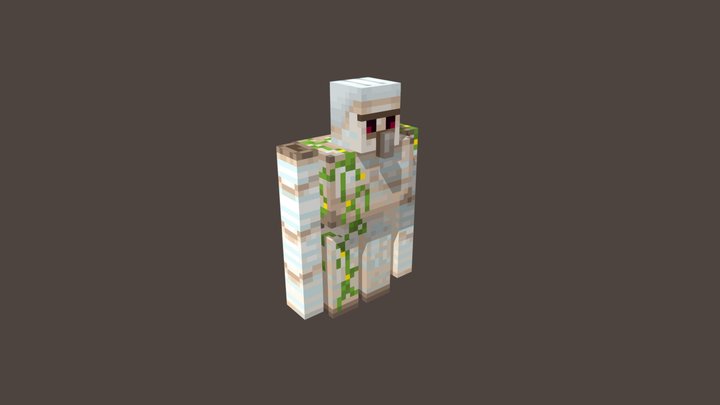 Minecraft Iron Golem – Kostenloses 3D-Modell STL