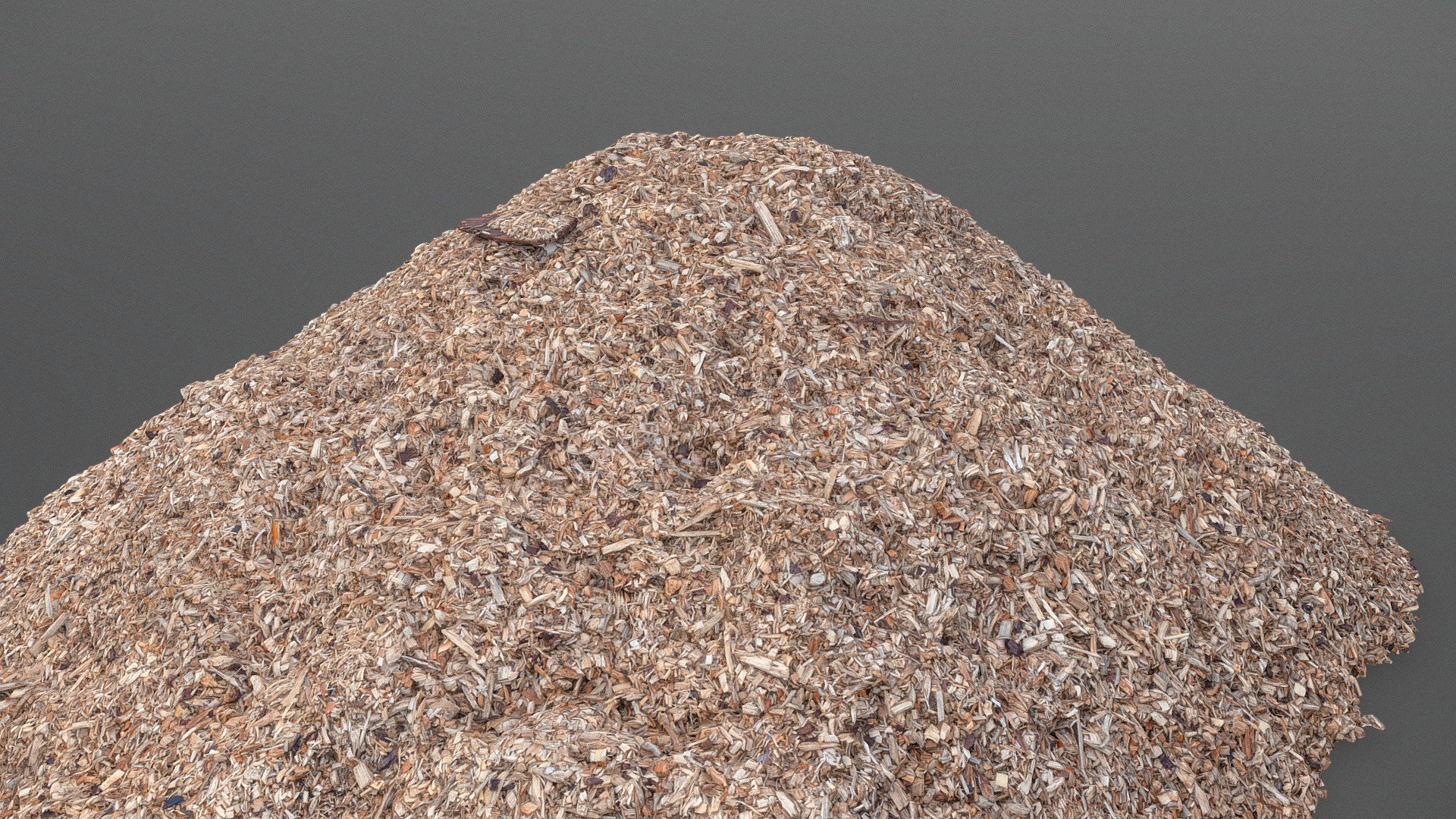 Wood chips pile - Buy Royalty Free 3D model by matousekfoto [dd0d561 ...