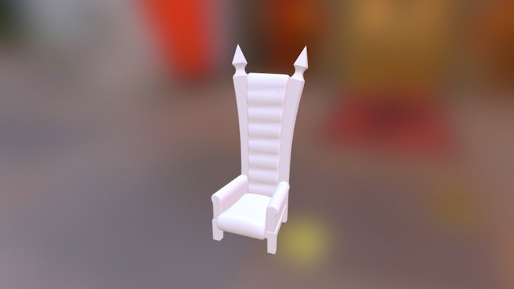 Throne 3D Model