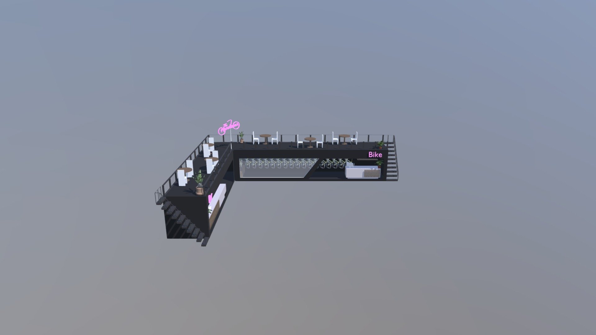 The Handlebar 3d Model