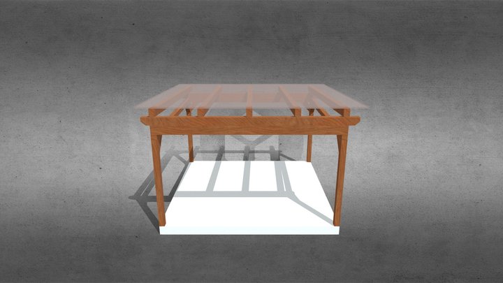 Pergola 3d 3D Model