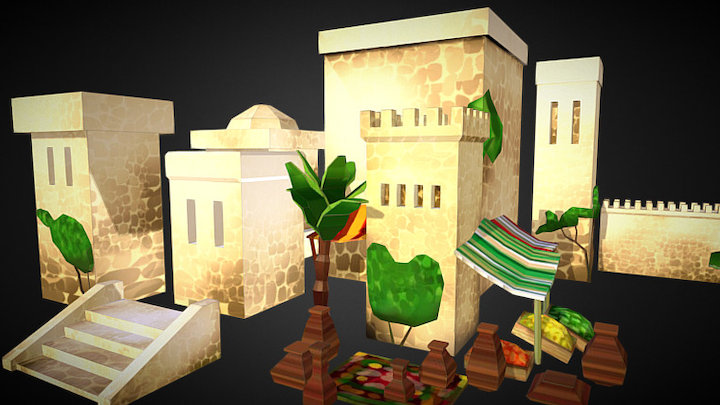 oriental 3D Model