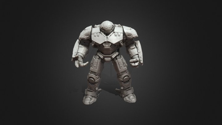 Iron-hulk 3D Model